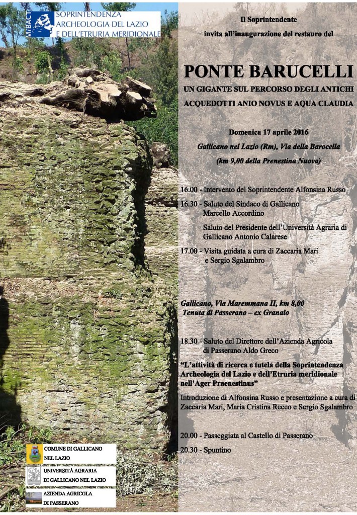 BARUCELLI - Locandina-invito