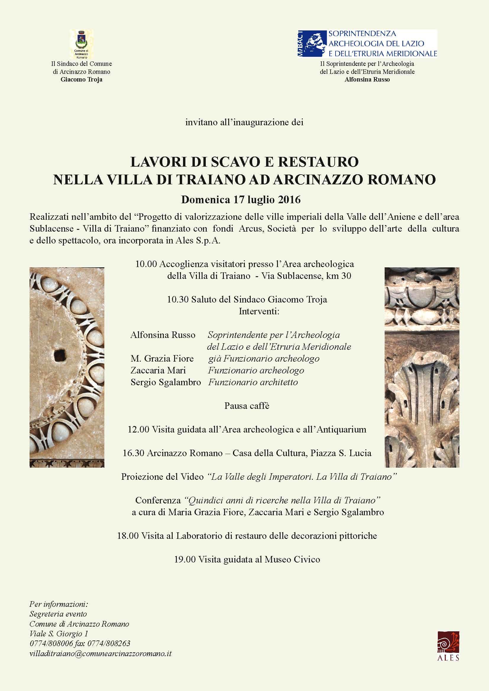 Locandina inaugurazione17.7.16