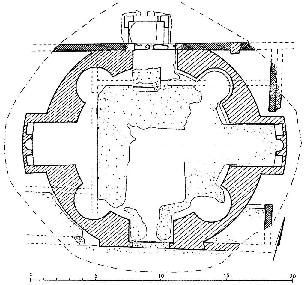 Fig. 3. Pianta (da C.F. Giuliani, 1970)