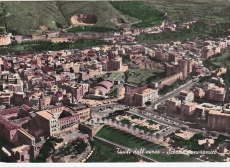 Tivoli dall'aereo, post 1958