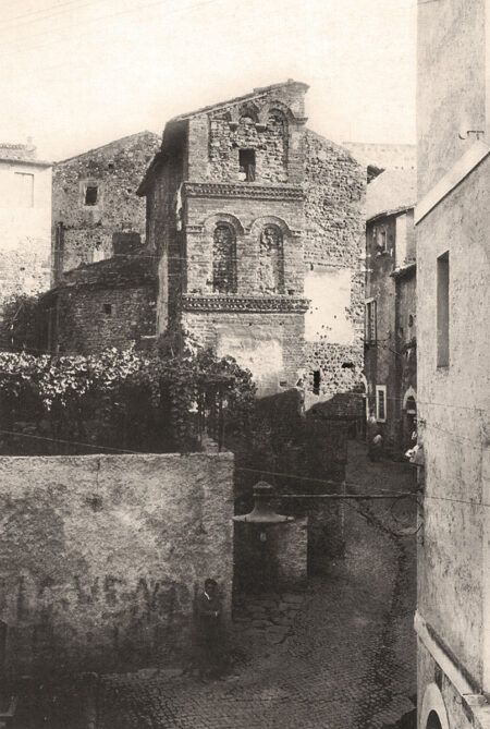 Via dei Selci, inizio anno 1900